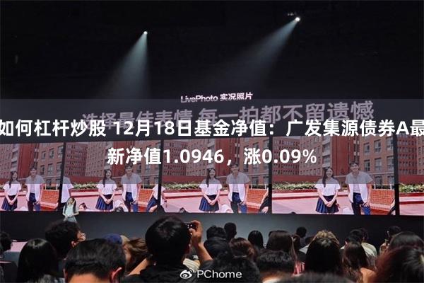 如何杠杆炒股 12月18日基金净值：广发集源债券A最新净值1.0946，涨0.09%